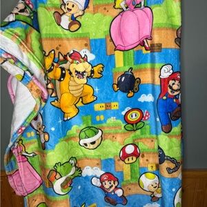 Bundle of Joy Super Mario Themed Minky‎ Blanket